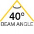40° Beam Angle 