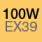 100w (EX39 Base)