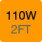 110w