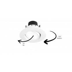 4" LED Gimbal Downlight
