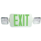 LED Exit Sign Emergency Light Combo