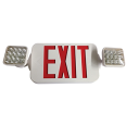 LED Exit Sign Emergency Light Combo
